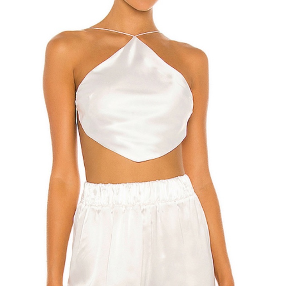 Natalie Rolt silky scarf top